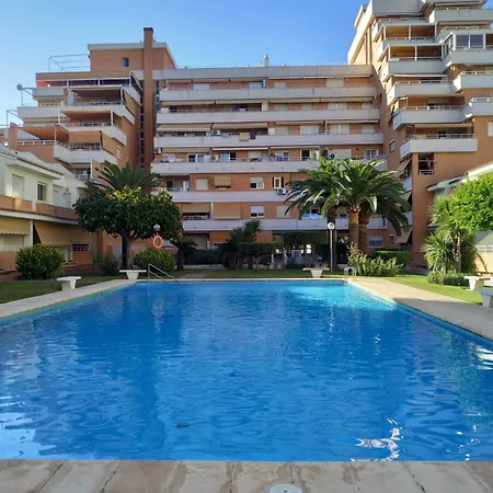 En Playa De Con Piscina