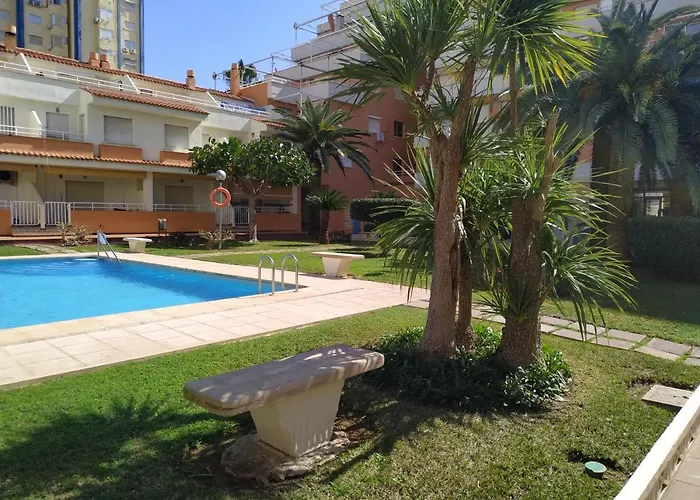 En Playa De Con Piscina Apartamento Gandía